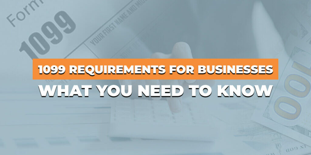 1099 Requirements For Businesses